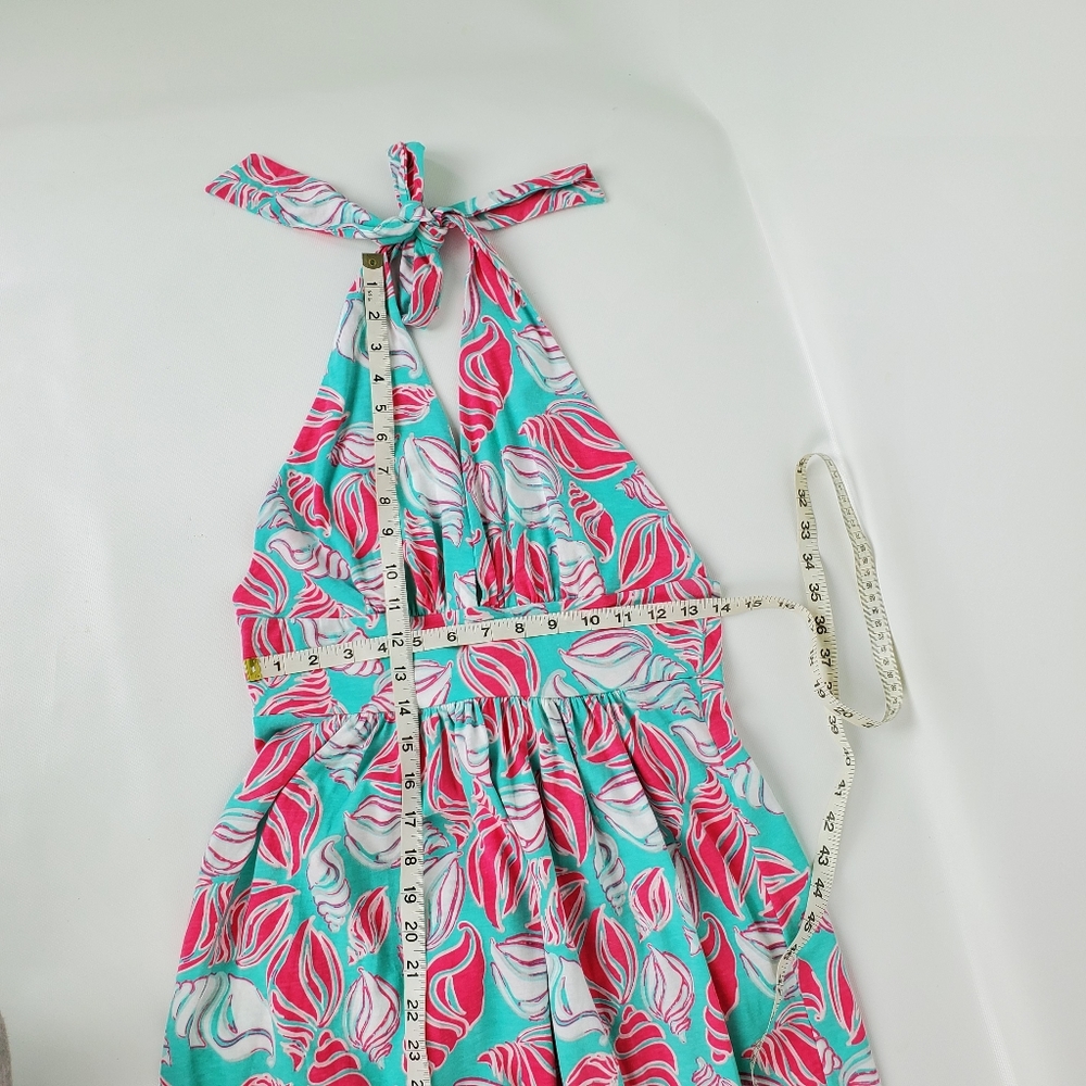 Haley and the Hound Cotton Seashell Halter Dress - Picture 6 of 6